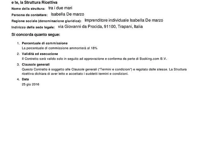 Oda ve Kahvaltı Tra I Due Mari 2*